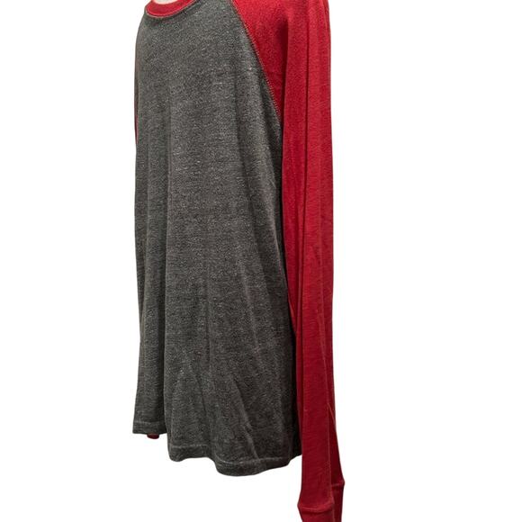 Fossil Men’s Long Sleeve - Grey/Red - Large - Picture 3 of 3